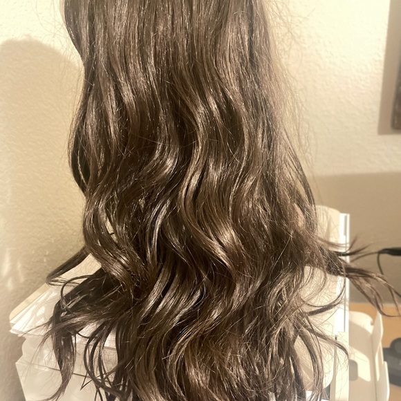 Luxury Brazillian Brown wavy long wig